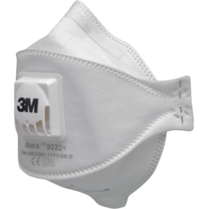 3M 9332+ Resp.FFP3 valve Aura 1