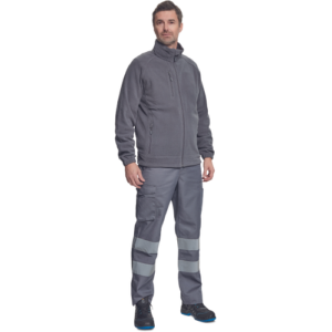 Alternative view of BHADRA fleece jacheta