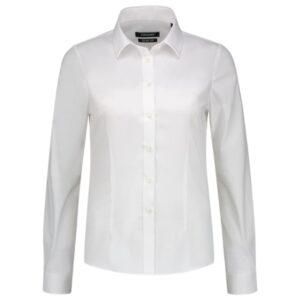 Fitted Stretch Blouse T24 - Cămaşă pentru damă