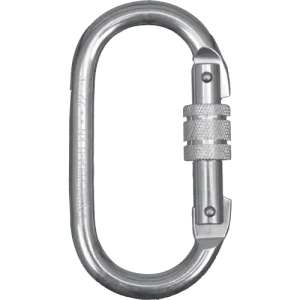 Zinc plated steel oval screw