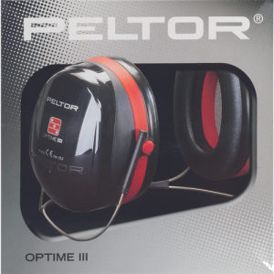 Alternative view of Peltor H540B-412-SV earmuffs - neckband