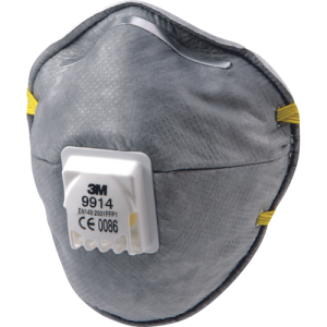 3M 9914 Resp.FFP1,odours ,valve