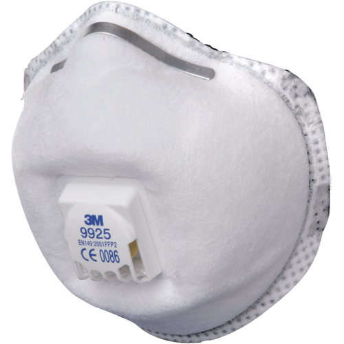 3M 9925 Resp.FFP2,valve,for welding