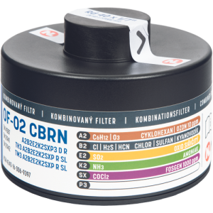 OF-02 CBRN A2B2E2K2SXP3 DR filter f. CM6