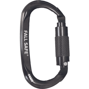 carabina oval ALU twist lock FS823