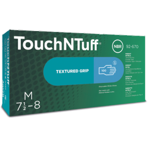 Alternative view of Ansell 92-670 Touch N Tuff manusi