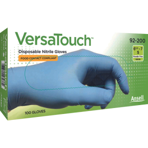 Alternative view of Ansell 92-200 VersaTouch glov(100pcs)blu