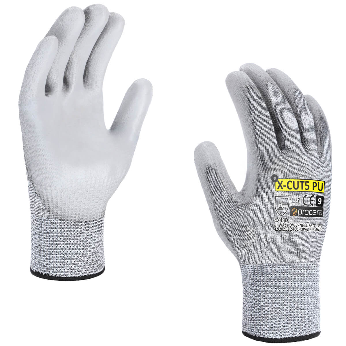 Mănuși de protecție X-CUT5 din PU