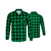 CĂMAȘĂ VERDE DIN FLANEL