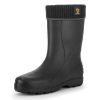 CIZME WELLINGTON PENTRU DAMĂ EVA LARIS NEGRE