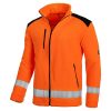 FLEECE RANFORSAT CU HV PORTOCALIU 340G