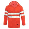 Geacă de ploaie PROBALTIC portocaliu fluo