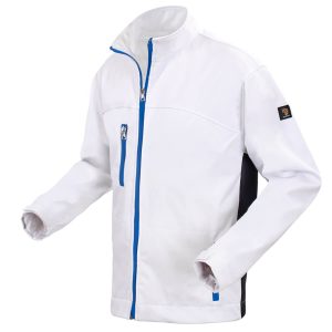 JACHETĂ SOFTSHELL ALBĂ