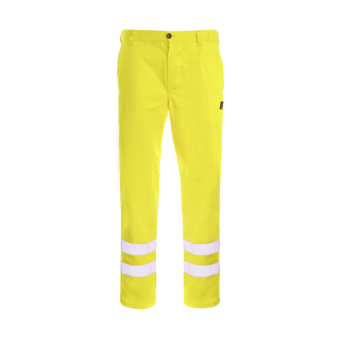 PANTALONI PROLIGHT GALBEN CU TALIE HV