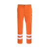 PANTALONI PROLIGHT PORTOCALII CU TALIE HVP