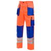 Pantaloni PROMAN 260 portocalii HVP cu talie
