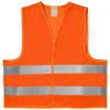 VESTĂ DE AVERTIZARE REFLECTORIZANTĂ PROKAM PORTOCALIE